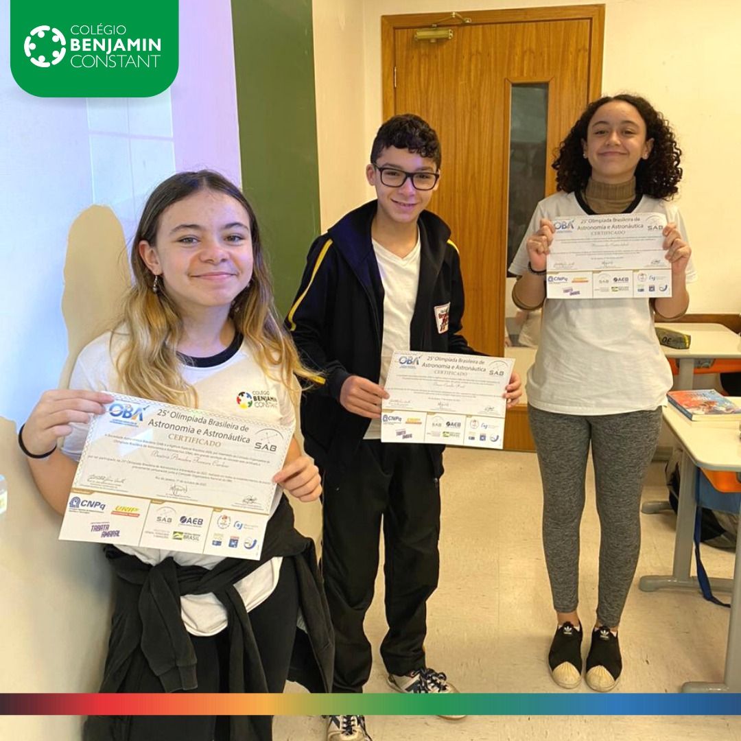 Entrega das Medalhas OBA (Olimpíada Brasileira de Astronomia e Astronáutica)