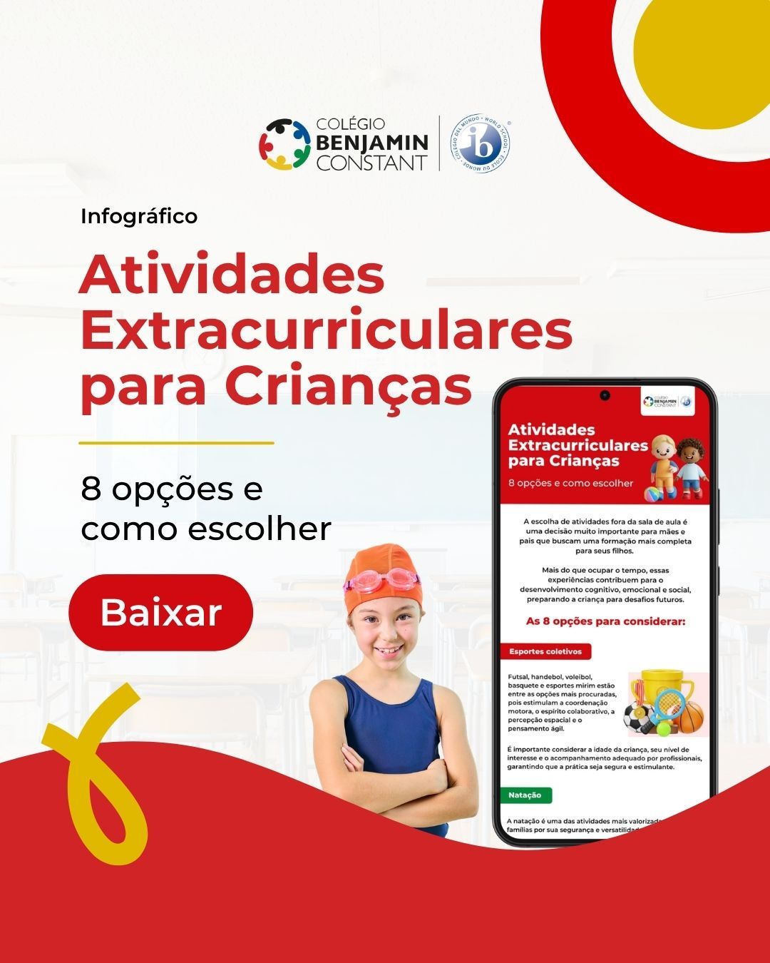 Atividades extracurriculares para crianças